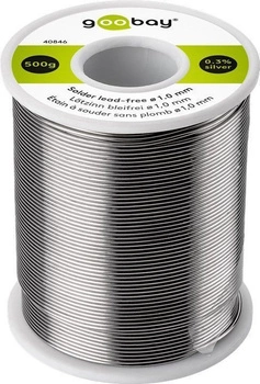 Bleifreies Zinn Silber + Kupfer Goobay 10mm 500g