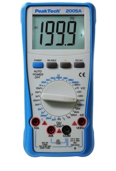 PeakTech 2005A Digital DCV ACV DCA Multimeter