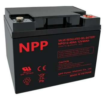 Gel-Batterie NPG 12V 40Ah NPP AGM DEEP GEL