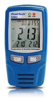 PeakTech 5180 Feuchte-Temperatur-Logger