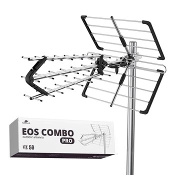 DVB-T2 Spacetronik EOS PRO Kombi-Antenne Schwarz