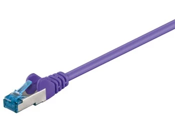 LAN Patchkabel CAT 6A S/FTP lila 05m