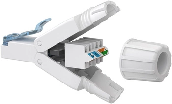 RJ45 8P8C CAT6A UTP verdrillter Netzwerkstecker Goobay