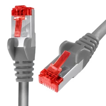 RJ45 CAT 6 S/FTP AWG27 LSZH grau 05m Kabel