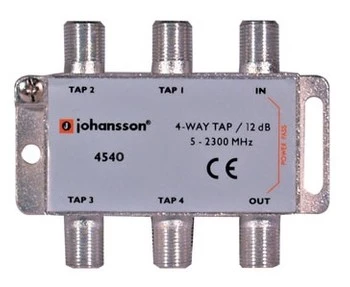 4 WAY TAP Johansson 12 dB Anzapfeinheit 4540