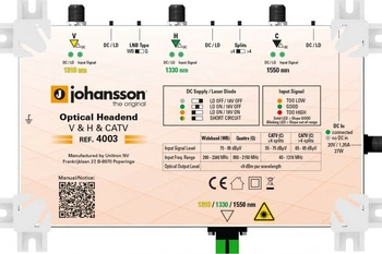 Optischer Sender Johansson 4003 / SAT + CATV