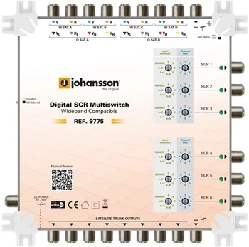 Johansson Unicable II Multischalter 9775 - 9/6 6xSCR