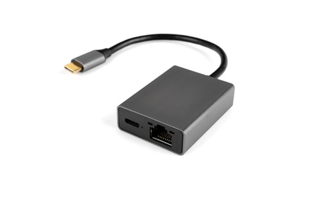 Multiport USB-C 2 w 1 na RJ45 + USB-C SPU-M08