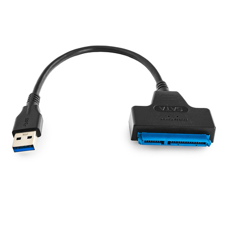 Adapter przejściówka złącze SATA III na USB 3.0 do dysków SSD HDD