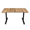 Ergonomiczny blat na biurko 138x68 cm DREWNO RETRO