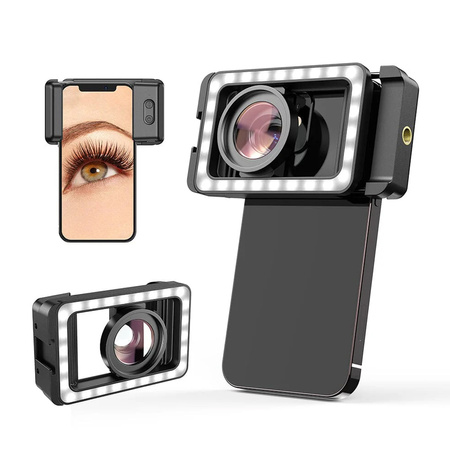 Apexel M15 15x Makroobjektiv mit LED 4K FULL HD