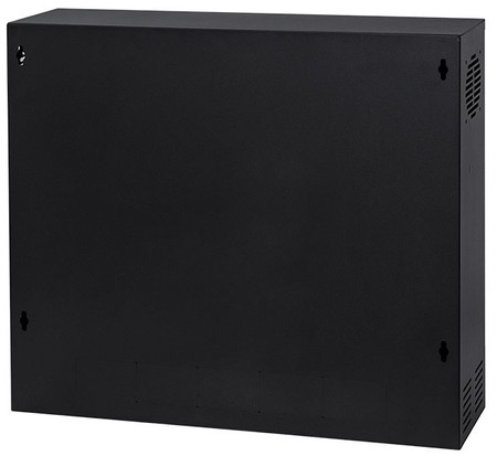 19'' 2U Rackmount-Gehäuse 350x130mm BLACK vertikal