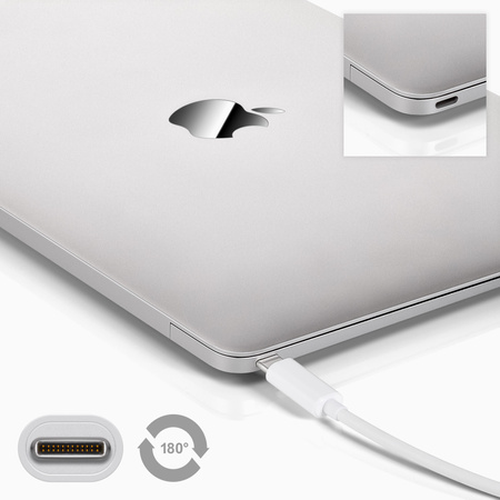 USB-C Winkeladapter Buchse-Stecker FLEXIBLE Goobay