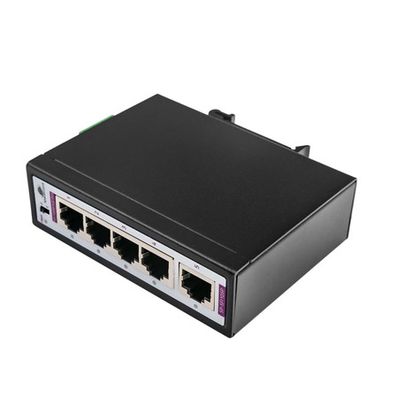 PoE SWITCH 5-Port IG1005P 4x30W 1Gbps industriell