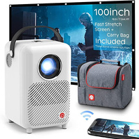 Mobiler Projektor M1 LED FullHD Tasche Leinwand OUTLET