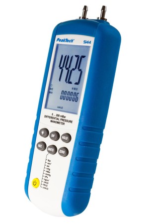 Differenzdruckmessgerät Anemometer PeakTech 5144