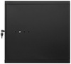 Szafa RACK 19'' 9U 450mm CZARNA Szklane drzwi