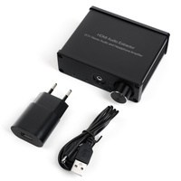 Extractor HDMI na HDMI + Audio R/L i wzmacniacz słuchawkowy Spacetronik SPH-AE11