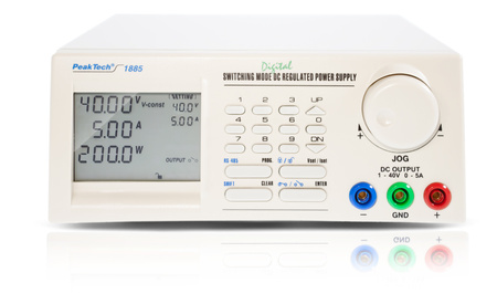 Programmierbares 40V 5A USB-Netzteil PeakTech 1885