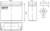 LFP LiFePO4 128V 30Ah T12 Batterie