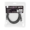 USB-C 4.0 20Gbit/s Spacetronik SPC030 3m Kabel