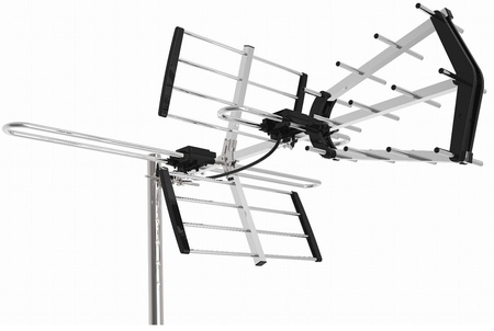 Antena DVB-T2 AX Galaxy Combo Premium VHF(H/V) UHF