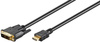 Kabel DVI-D (18+1 pin) Single Link - HDMI czarny 10m