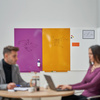 Magnetische Tafel blau lackiert 75x115
