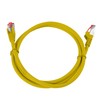 RJ45 CAT 6 S/FTP AWG27 LSZH gelb 1m Kabel