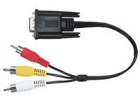 Przewód SPM-D3RCA D-SUB / 3RCA 2m