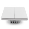 Przełącznik Smart 2x TUYA SL-ES21 Ivory White