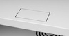 Szafa RACK 19'' 4U 350mm SZARA Szklane drzwi