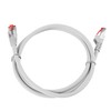 RJ45 CAT 6 S/FTP AWG27 LSZH Kabel weiß 3m