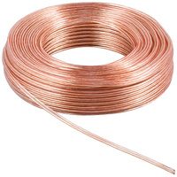 Kabel głośnikowy GOOBAY transparentny 2x2,5mm² CCA 100m