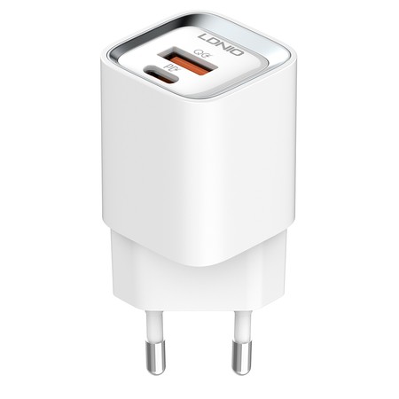 USB 20W PD QC3.0 Ladegerät USB-C Lightning Kabel