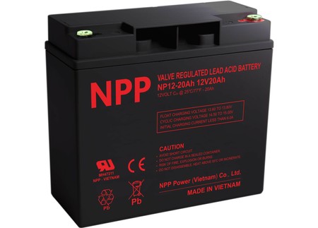 AGM NP 12V 20Ah T12 NPP Batterie