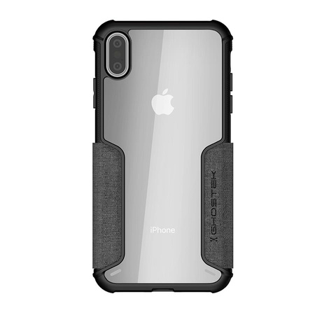 Etui Exec 3 Apple iPhone Xs Max grau