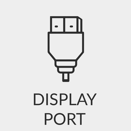 HDMI 4K 60Hz DP Kabel Spacetronik KDH-SPA010 1m