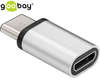 USB-C auf microUSB 2.0 Adapter Goobay SILBER