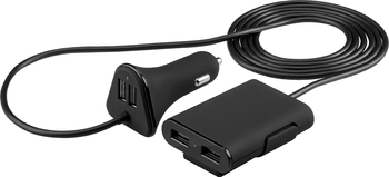 Autoladegerät 4xUSB 96A 18m Goobay