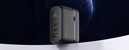 Super szybka ładowarka 65 W GaN 3 w 1 Spacetronik SR101