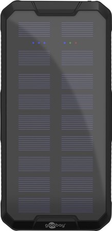 PowerBank Goobay 20000 mAh mit Solar QC PD Akku