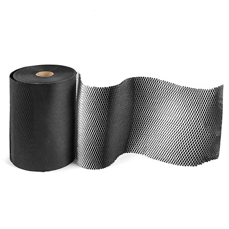 Geschnittenes Papier Honeycomb Schwarz 30cm x 100m