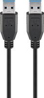 Kabel USB 3.0 SuperSpeed wtyk - wtyk USB-A Goobay 3m
