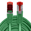 Kabel RJ45 CAT 6 S/FTP AWG27 LSZH zielony 30m