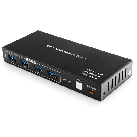 Spacetronik SPD-KVM23 8K 60Hz USB + DP KVM Umschalter