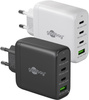 3x USB-C USB-Netzladegerät 68W Goobay BLACK