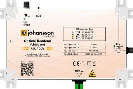 Optyczny nadajnik Johansson 4005 / RF 40 - 2400