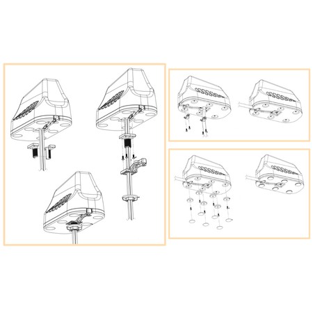 Autoantenne 5in1 Poynting MIMO-3-15 LTE GPS