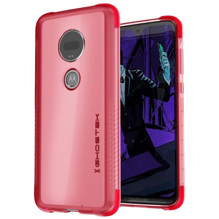 Verdeckte 3 Motorola Moto G7 Tasche rosa